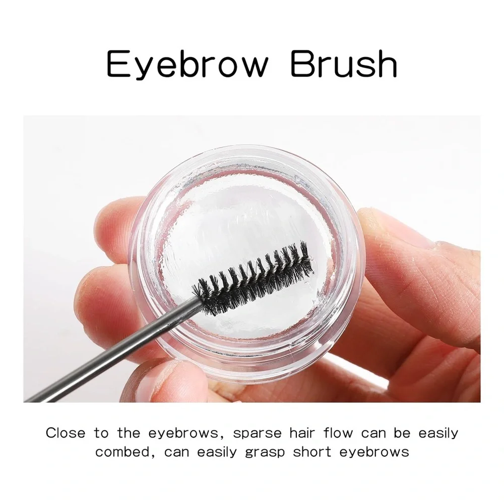 Clear Eyebrow Gel- Eye Brow Gel Eyebrow Styling Wax for Feathery & Fluffy Brows